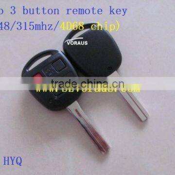 New Le/To 3 button remote key (TOY48/315mhz/4D68 chip)