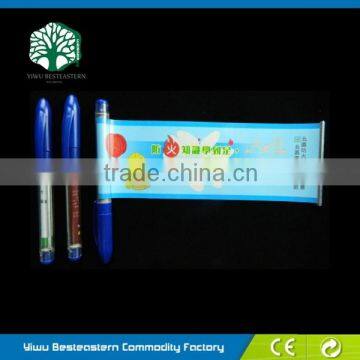 Custom Cheap Banner Pens, Custom Pull Out Banner Pen, Advertising Plastic Banner Pen