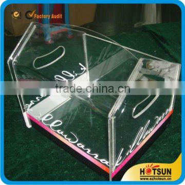 hot sale clear acrylic ice bucket/plastic ice bucket