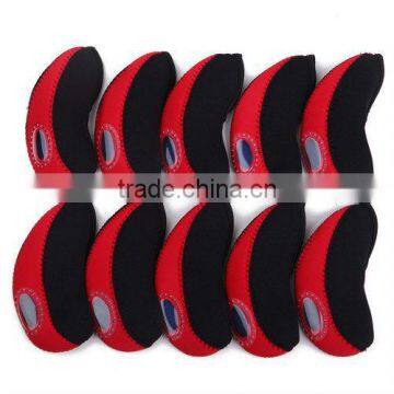 Neoprene Golf Club Iron Head Covers
