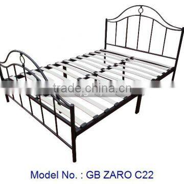 Modern Metal Bed With Classic Designs For Home, malaysia bedroom furniture, model metal bed, bedroom furniture modern metal bed