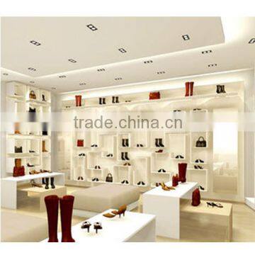 Custom Shoe Showcase Of Commercial Furniture For Shoe Shop