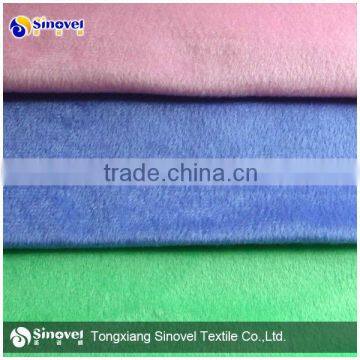 Polyester Brushed Velboa Fabric,Micro Velboa Fabric for garment