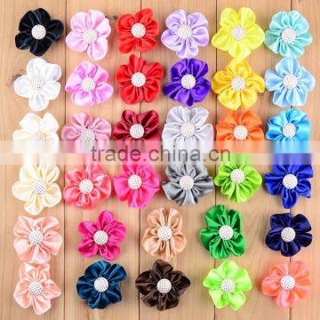 Mini petals ribbon flower Button drill for handmade