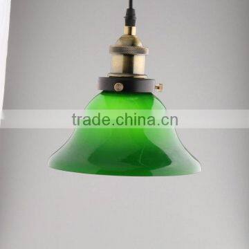 Manufacturer's Premium green glass lamp shade glass lamp cover