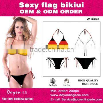 New Fashion Halter Two Pcs Women Swimwear Bikini Bathing Suit