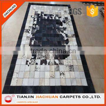 Area Patchwork Cowhide Rug for Living Room photo-6