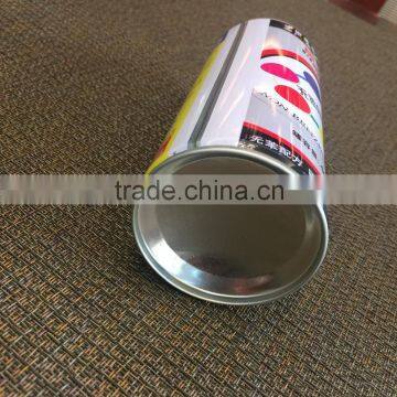 Material custom tin can aerosol spray 4 color printing