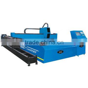 Metal Laser Cutting Machinery / Tube and sheet metal CNC laser plasma cutting machine in factory price