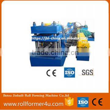 Three Wave Highway Guardrail Cold Roll Forming Machine