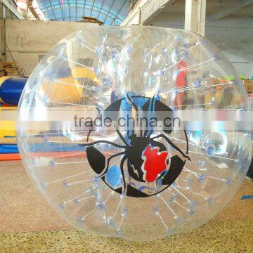 Hola transparent body zorb/bumper ball for sale