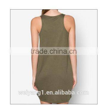 Wholesale Basic Sleeveless Swing Women Dress
