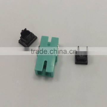 China 's SC OM3 Flangeness Fiber Optic Adaptor WITH LOW Price photo-2