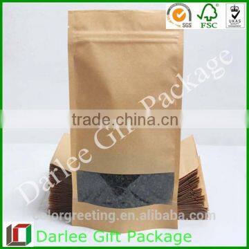 Alibaba China suppliers custom design kraft paper tea bag with own logo