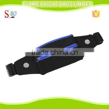 Reflective multifunction neoprene sport running hydration belt