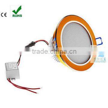 high power 3w 2years Warranty led ceiling downlight