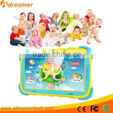 Adreamer 7 inch quad core silicon angle bead baby and kids tablet pc with IPS Screen