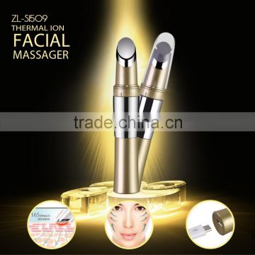 home use thermal ion beauty facial massager slim face massager