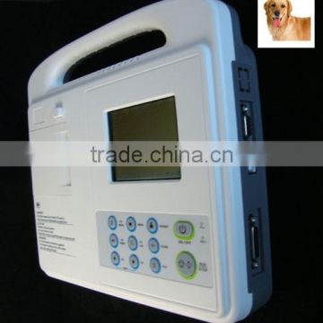 CE approved Portable 1-channel Veterinary Electrocardiograph/EKG/ECG machine EKG-901V