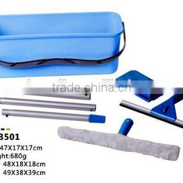 Professional Window Cleaning Equipment Set Washing Cloth Squeegee Bucket Sponge