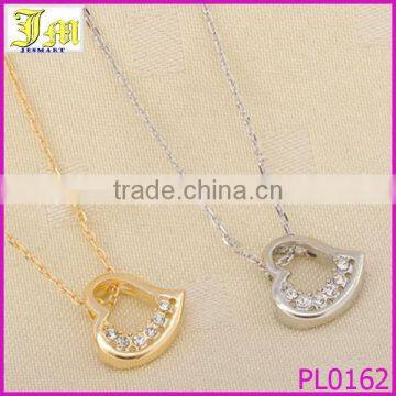 New Zink Alloy Gold Silver Filled Hollow Heart