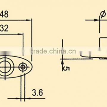 Lift Up Kitchen Cupboard Lid Stay Hinge Cabinet Gas Spring photo-3