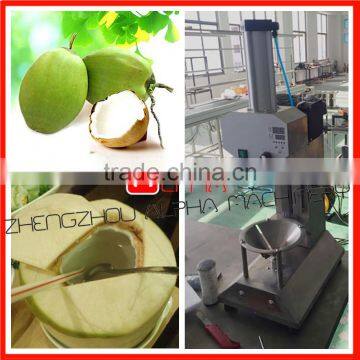 CE approved stainless steel electric green coconut peeling machine for sale/ young coconut peeler machine