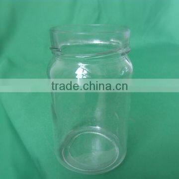 370ml cylinder food grade glass bottle for nourshing honey