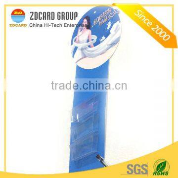 Custom Design Supermarket Plastic Merchandising Impulse Strips
