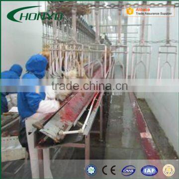 Full Stainless Steel Structure Halal poultry CHICKEN SLAUGHTER AND ABATTOIR MACHINE LINE