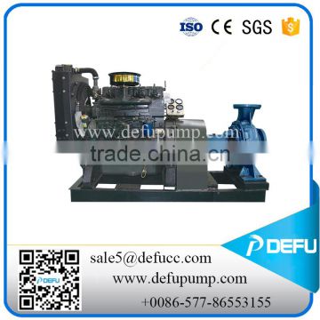 75hp end suction pump with diesel driven engine