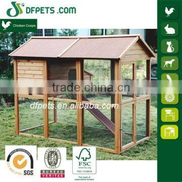 2017 Outdoor Wooden Chicken Coop With Large Run