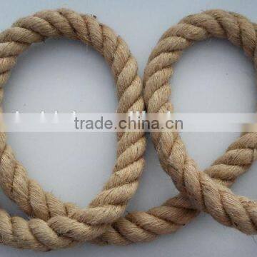 20mm 3 strands Natural jute fiber jute rope