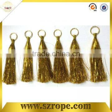 glittering decorative tassels