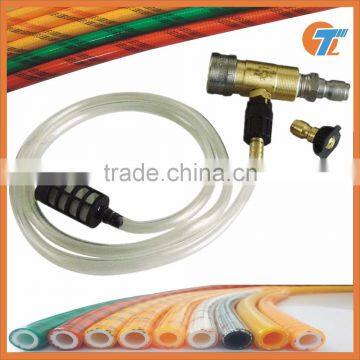 Pressure Washer Chemical Injector PVC Clear Transparent Hose