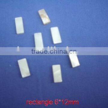 natural white chinese river shell rectangle bricks