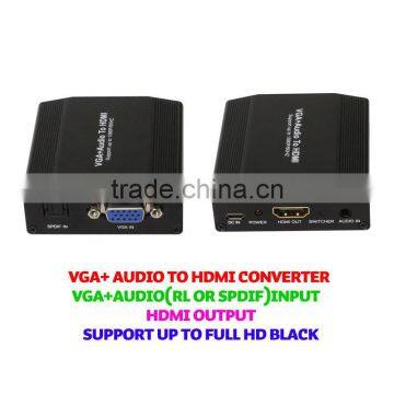 av to hdmi/converter box av to hdmi converter VGA+ Audio to hdmi converter