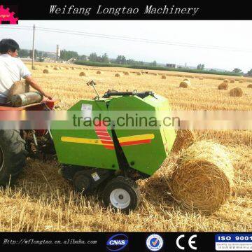 High Quality Hay Grass Straw Silage Alfalfa Available Compress Baling Press Mini Round Hay Bander photo-3