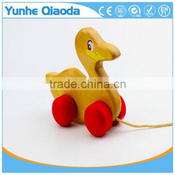 Pull Along Duck Baby Toy Classic Wooden Construction for Hours of Fun photo-6