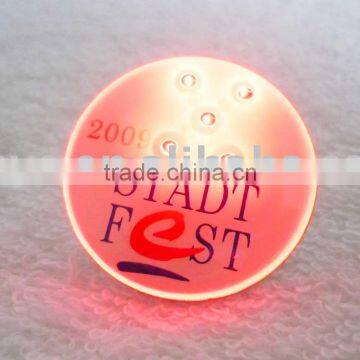 LED Flashing Badge
