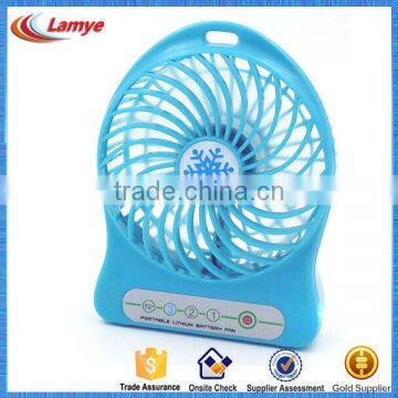 Home Appliances Super Mini Plastic Chargeable Cooling Fan photo-5
