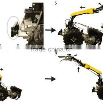 Professioanl Machine With Snow Thrower/sweeper/tiller Function photo-4