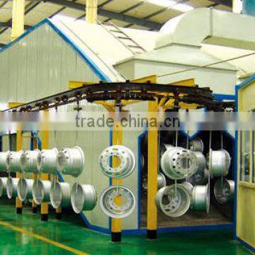 Electrostatic powder spraying equipment