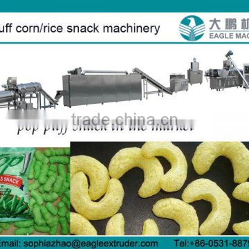 EAGLE company 65/70/85 100-400kg/h corn puff snacks machinery/manufacturing line/making factory/plants in china