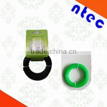 durable high quality nylon grass cutting line, trimmer line for most leading trimmers and brush cutters