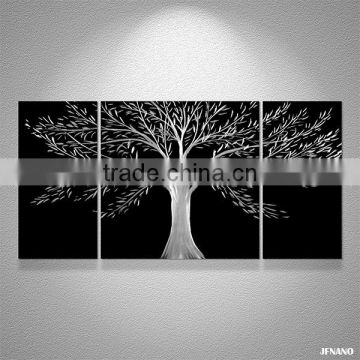 Fashion Wedding Decoration Life Tree Metal Painting Modern Art Wall Decor Wall Pictures For Living Room