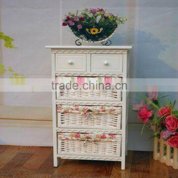 2015 Hot Sale French Antique Living Room Furniture White Color Wooden Cabinet photo-2