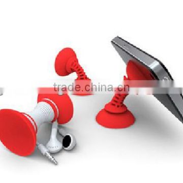 Silicone Double-sided Suction Cup Holder Sucker Stand For Mobile Phones