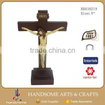 14 Inch Resin Christian Decoration Catholic Cross Religious Crucifix photo-4