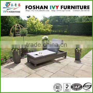 Outdoor garden wholesale furniture wicker modern sun lounge